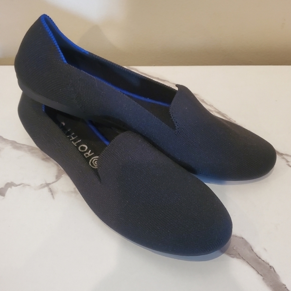 Women's Rothy's The Loafer Flat Shoes‎ Size 10.5 Black